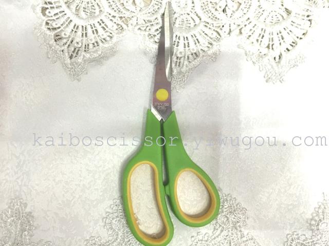 K-boom KAIBO stainless steel scissors scissors color rubber scissors shears KB805 card K-boom KAIBO stainless steel scissors scissors color rubber scissors shears KB805 card