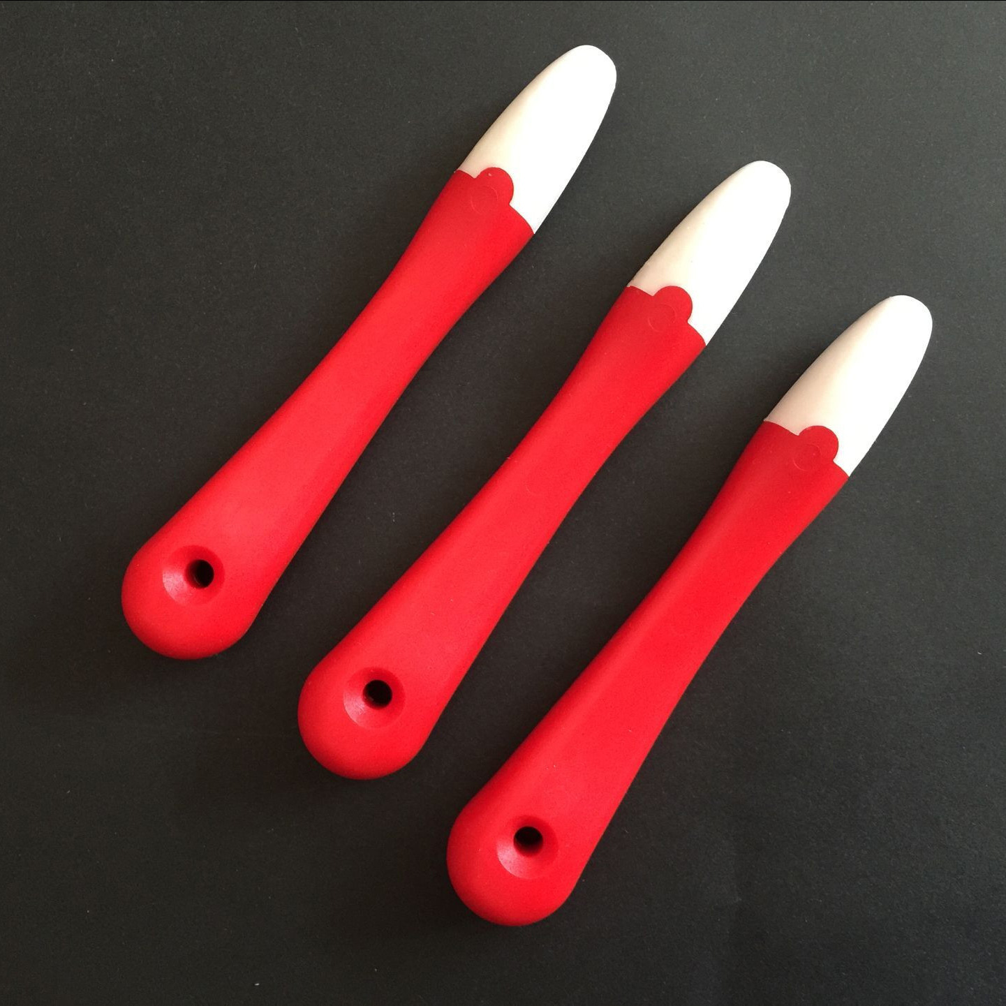 of Finger Pen Silicon Sealant Spatula Silicone Scraper Sewing Machine Glue Shovel Scraper Cleaning Residual Beauty Seam