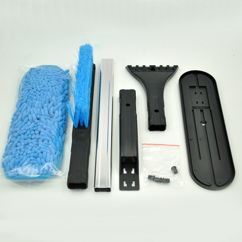 Car Snow Plough Shovel Snow Brush New NonHurt Car Paint MultiFunctional Aluminum Alloy Telescopic Icing Spatula