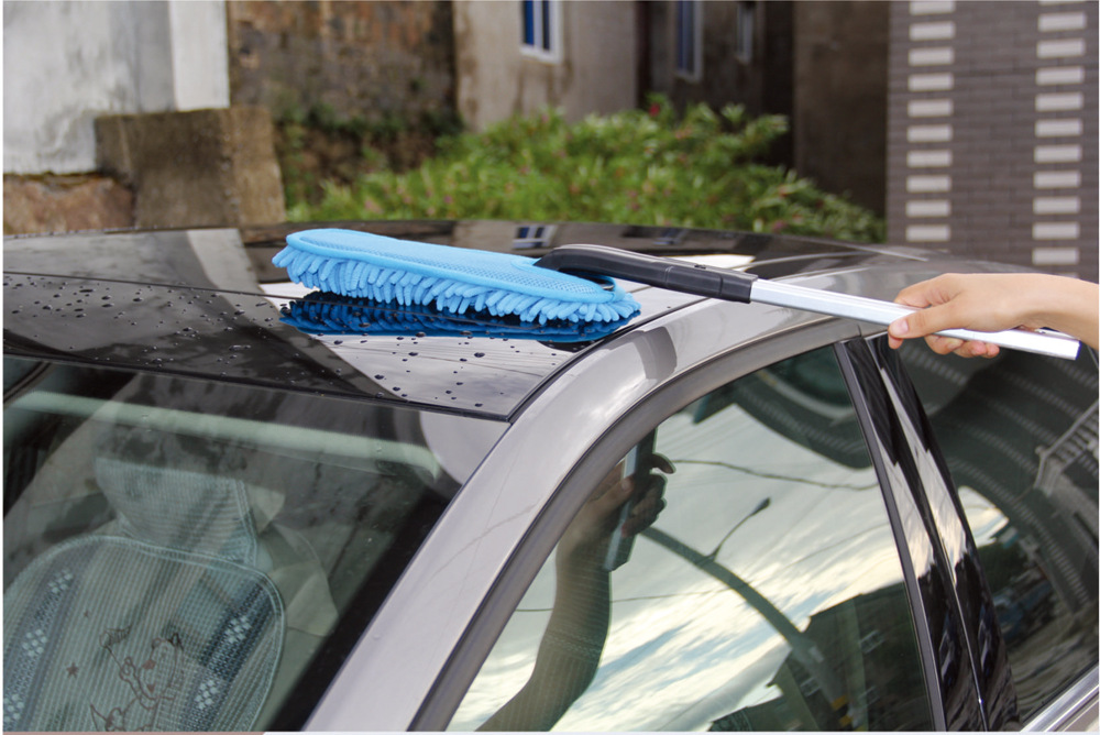 Car Snow Plough Shovel Snow Brush New NonHurt Car Paint MultiFunctional Aluminum Alloy Telescopic Icing Spatula