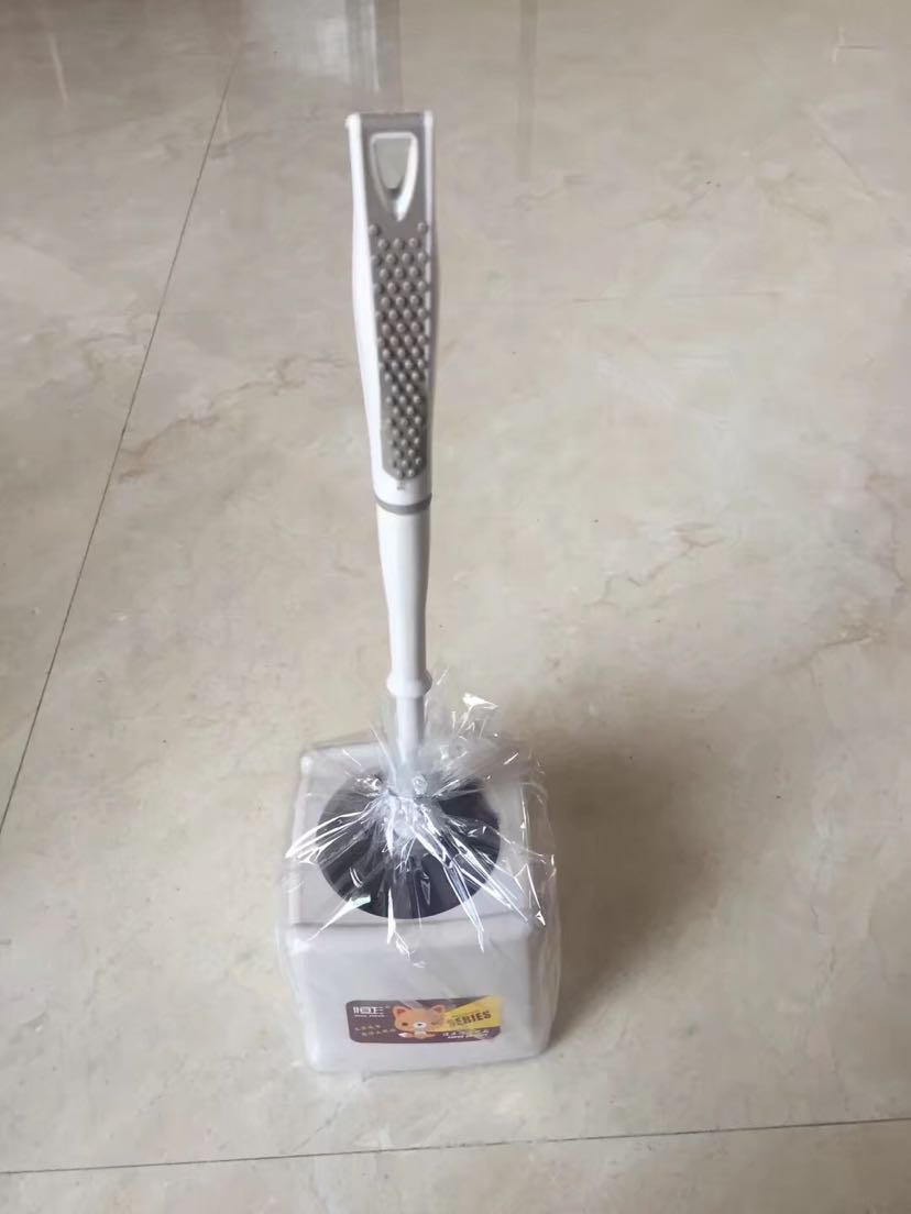 Double thickened long handle to the dead corner toilet brush set bathroom toilet cleaning crevice with base toilet brush Double thickened long handle to the dead corner toilet brush set bathroom toilet cleaning crevice with base toilet brush