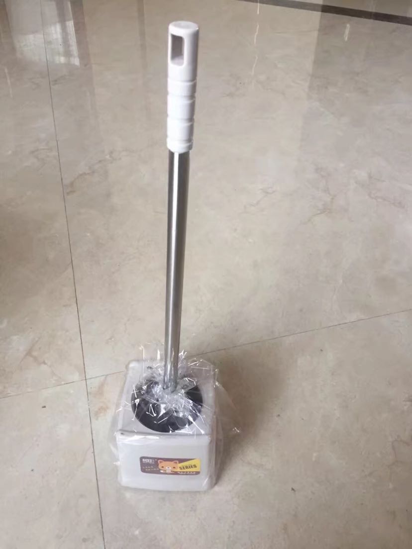 Double thickened long handle to the dead corner toilet brush set bathroom toilet cleaning crevice with base toilet brush Double thickened long handle to the dead corner toilet brush set bathroom toilet cleaning crevice with base toilet brush