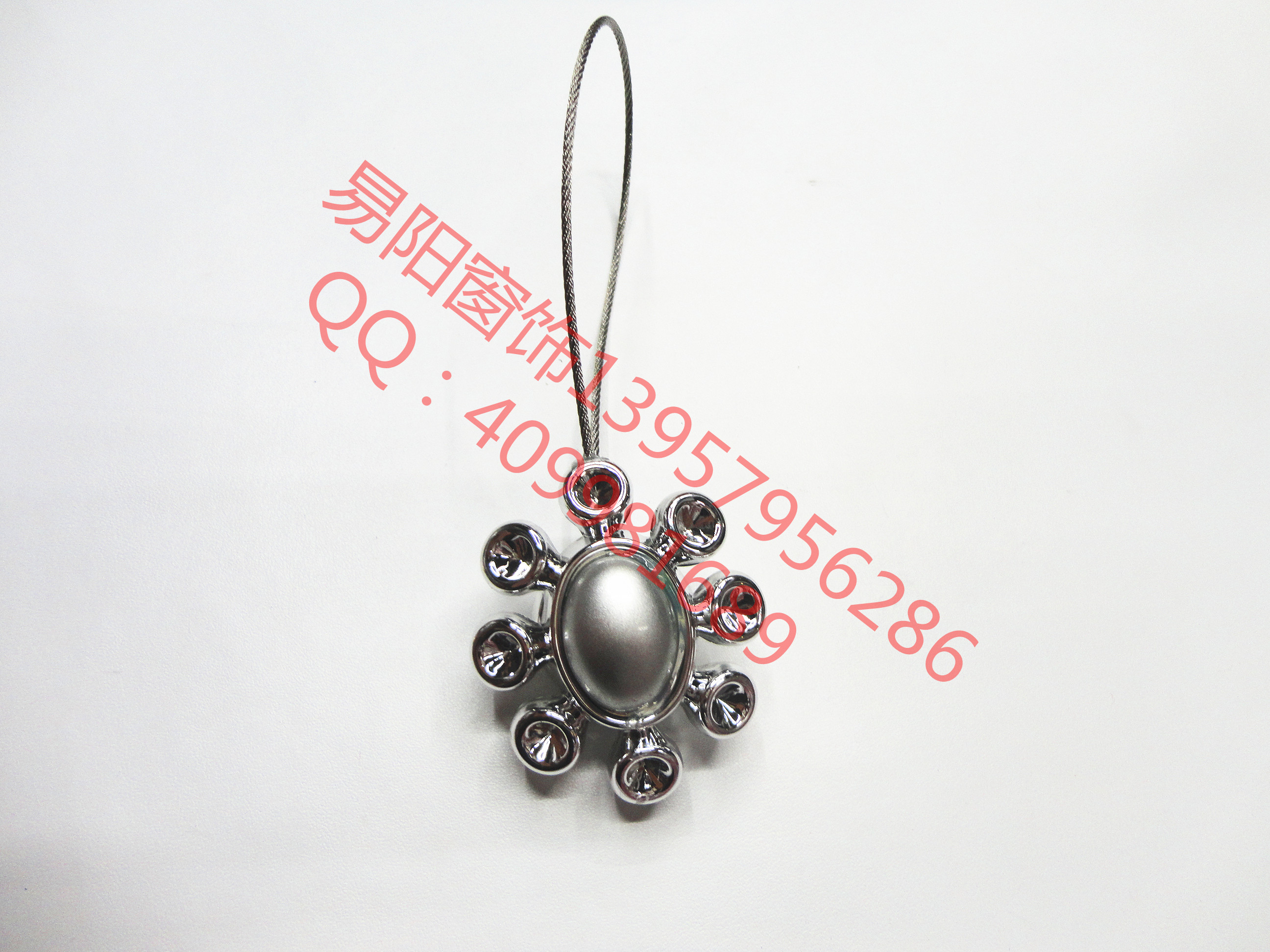 European high-grade alloy rhinestones creative Joker magnetic curtain curtains strap magnetic clasp buckle