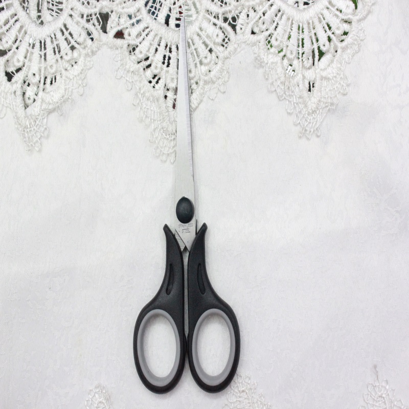 KAIBO601-1 color stainless steel scissor and Rubber scissors or Duck scissors