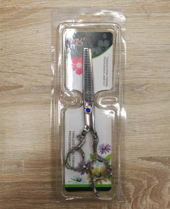 Long handle Barber scissors cut a hair cutting thinning shears steel Hairdressing Scissors scissors