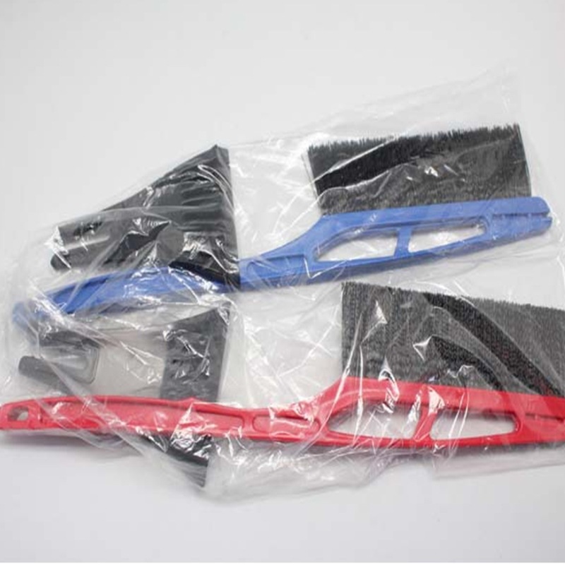 Car Ice Removal Shovel Glass Snow Brush Snow Cleaning Cream Snow Scraper Icing Spatula Lengthened Shovel with Brush