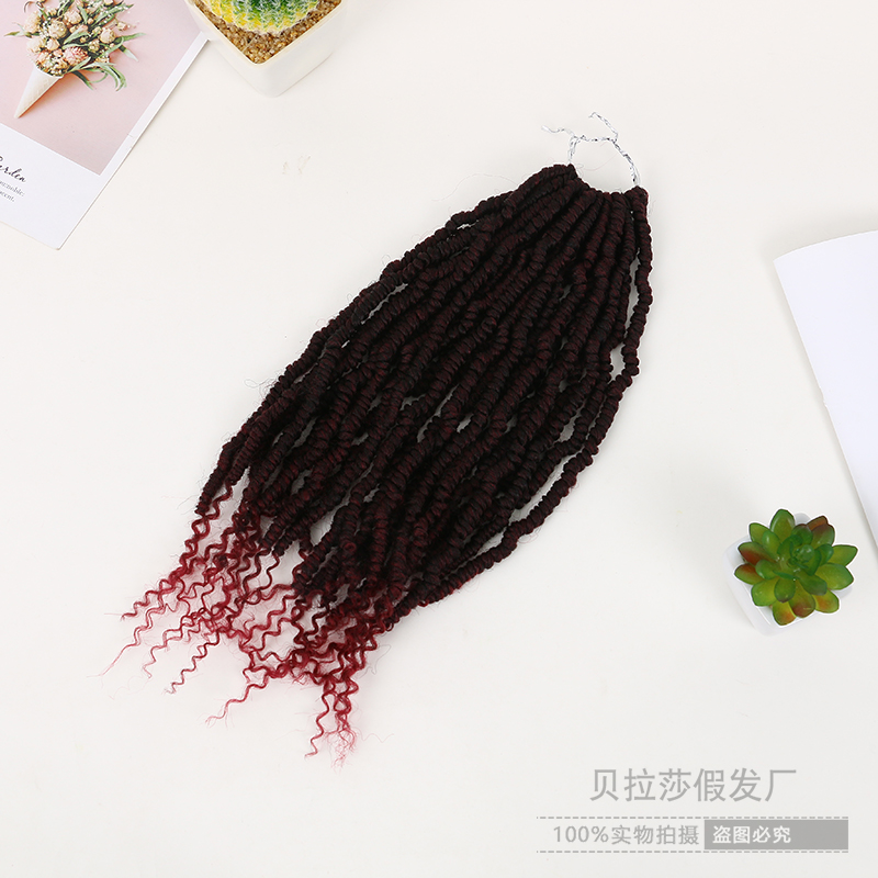 Fashion Short Ponytail Hand-Woven Braid Wig Horse Tail Trending on TikTok Bride Hair Braiding Shape Gradient Wave Fashion Short Ponytail Hand-Woven Braid Wig Horse Tail Trending on TikTok Bride Hair Braiding Shape Gradient Wave