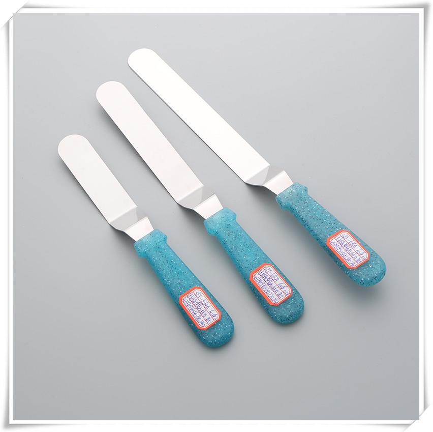Stainless steel cream spatula baking tools cake stripping knife scraper cream spatula baking knife