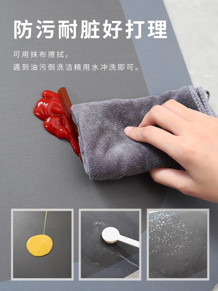Kitchen Floor Mat Washable Water-Absorbing Oil-Proof Non-Slip Mat New Diatom Ooze Soft Mat Stain-Resistant Waterproof Carpet Mat
