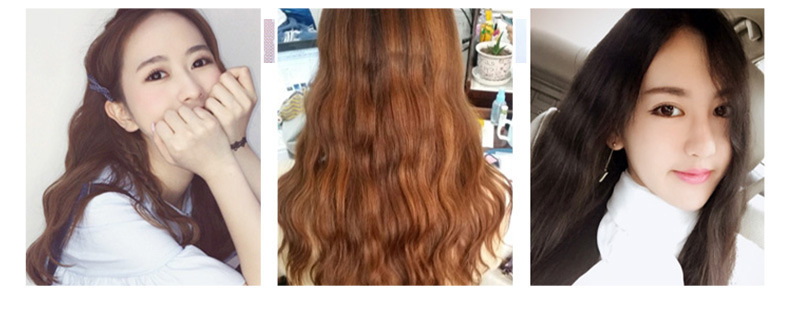 Korean egg roll stick water wavy curling iron big roll the first three bars of the egg roll wave does not hurt the hair curling iron Korean egg roll stick water wavy curling iron big roll the first three bars of the egg roll wave does not hurt the hair curling iron