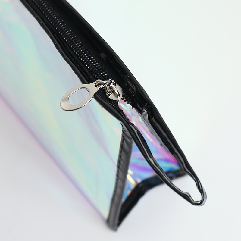 Printed Lettered Make-up Bag Women's Transparent Storage Bag Fashion Trending Cosmetic Bag Travel Storage Bag Wash Bag