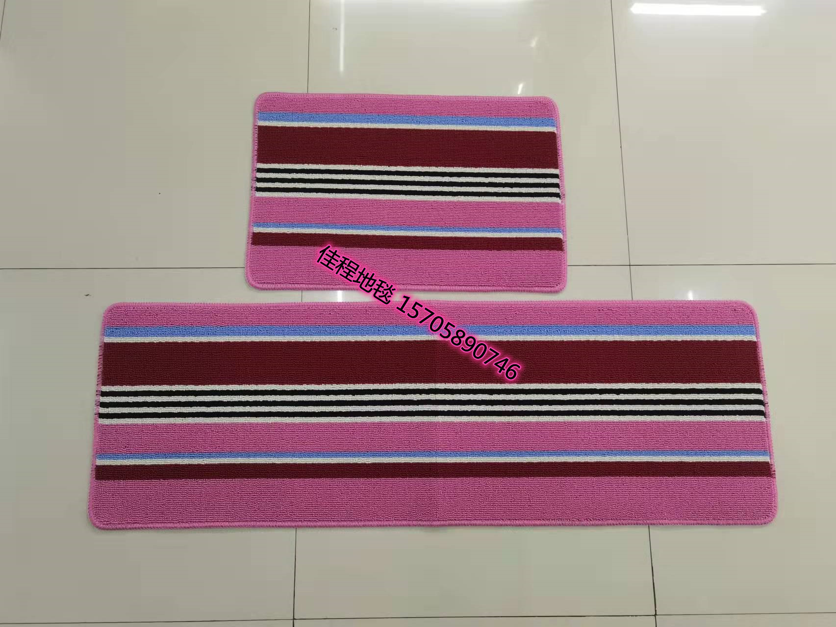 New TPR Bottom Flat Ring Color Stripes Floor Mat Kitchen 2Pcs Floor Mat Non-Slip Mat Floor Mat Kitchen Combination Mat New TPR Bottom Flat Ring Color Stripes Floor Mat Kitchen 2Pcs Floor Mat Non-Slip Mat Floor Mat Kitchen Combination Mat