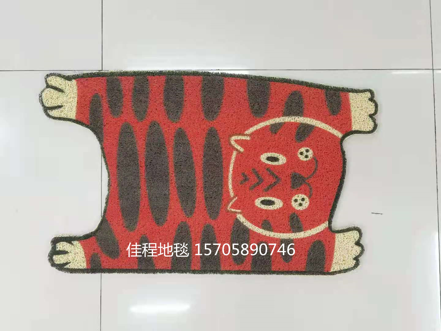 New Animal Special-Shaped Mat Silk Ring Animal Mat PVC Non-Slip Mat Modeling Pad HD 3D Spray Printing Mat
