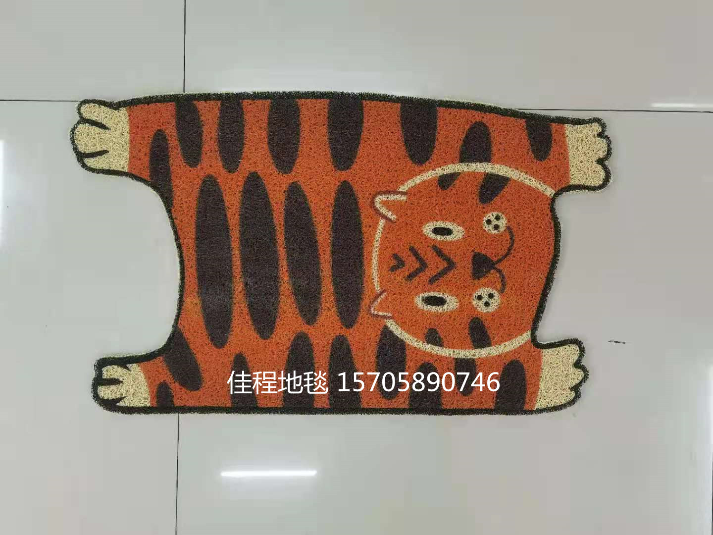 New Animal Special-Shaped Mat Silk Ring Animal Mat PVC Non-Slip Mat Modeling Pad HD 3D Spray Printing Mat