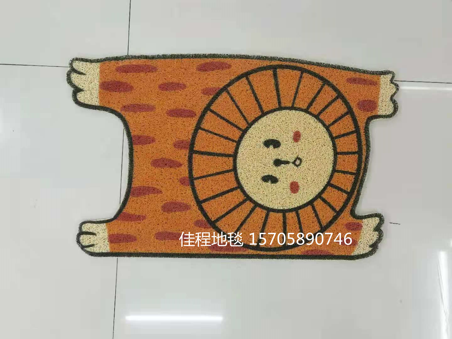New Animal Special-Shaped Mat Silk Ring Animal Mat PVC Non-Slip Mat Modeling Pad HD 3D Spray Printing Mat