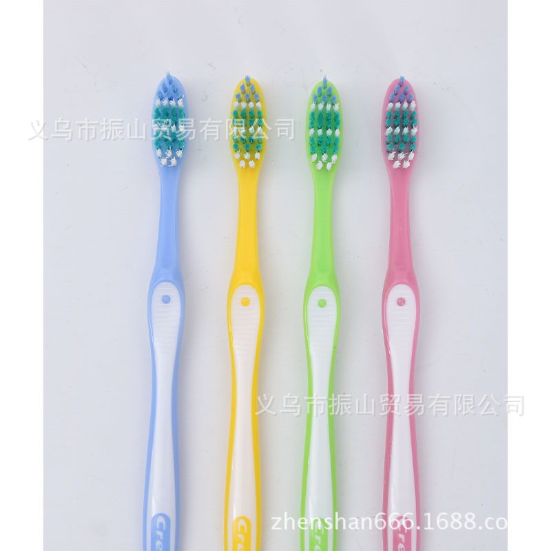 Colorful Rainbow Three Value Pack Clean Durable Wave Bristle Medium Hair Toothbrush Colorful Rainbow Three Value Pack Clean Durable Wave Bristle Medium Hair Toothbrush