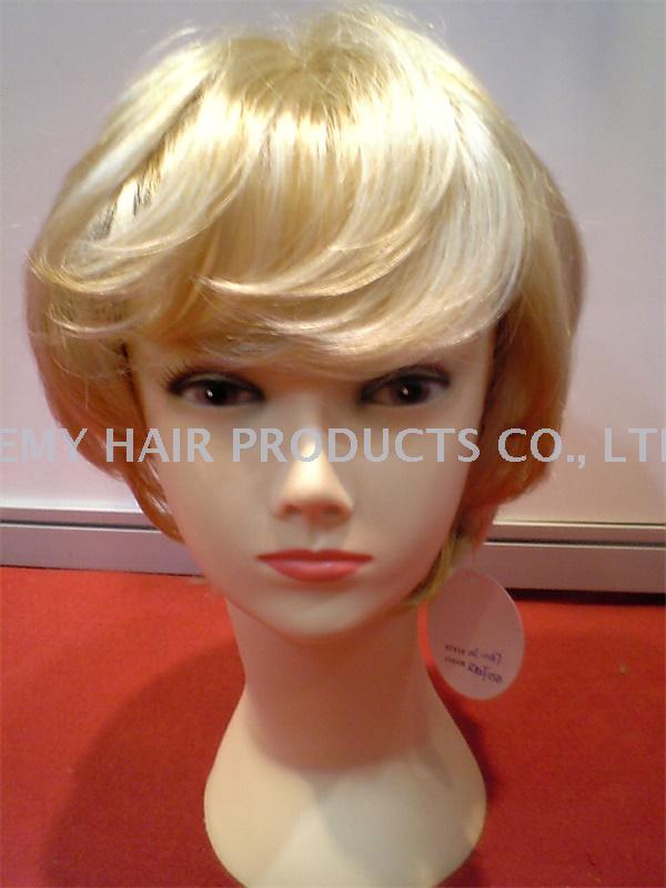 fake wig copy human hair wig synthetic wig extension wig model