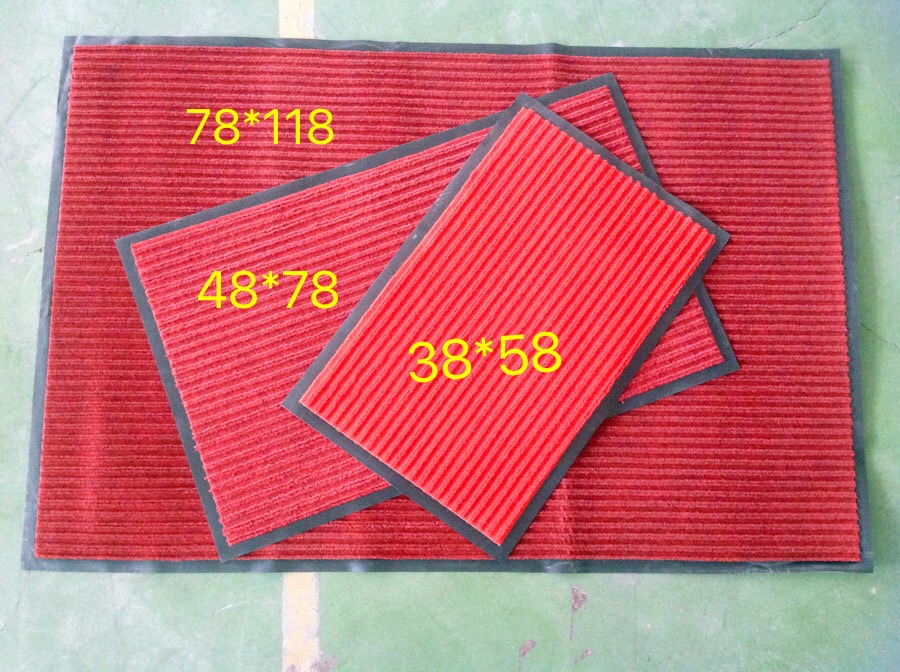 Double Striped Mat Polyester Non-Slip Mat Absorbent Door Mat Polyester Ground Mat PVC Striped Floor Mat Striped Carpet Double Striped Mat Polyester Non-Slip Mat Absorbent Door Mat Polyester Ground Mat PVC Striped Floor Mat Striped Carpet