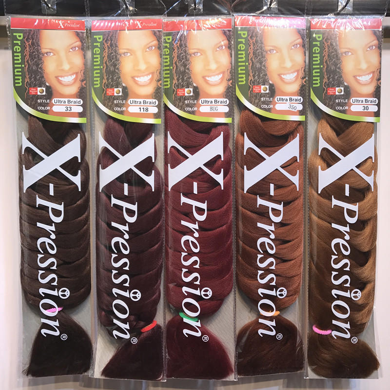 XPression African Black Dreadlocks Wig Color Big Braid Wig Chemical Fiber Big Braid Hair Extension XPression African Black Dreadlocks Wig Color Big Braid Wig Chemical Fiber Big Braid Hair Extension