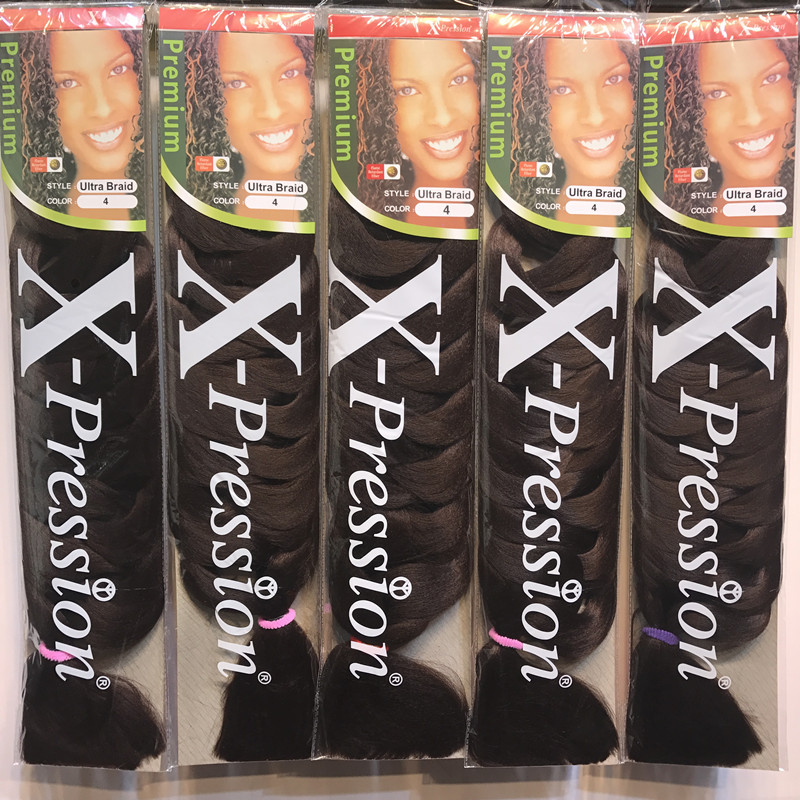 XPression African Black Dreadlocks Wig Color Big Braid Wig Chemical Fiber Big Braid Hair Extension XPression African Black Dreadlocks Wig Color Big Braid Wig Chemical Fiber Big Braid Hair Extension