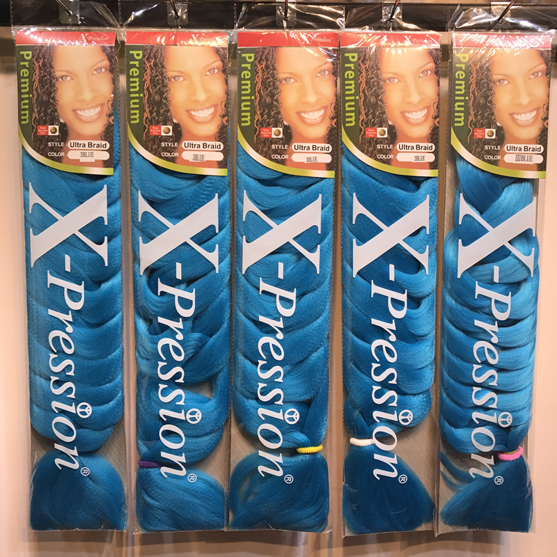 XPression African Black Dreadlocks Wig Color Big Braid Wig Chemical Fiber Big Braid Hair Extension XPression African Black Dreadlocks Wig Color Big Braid Wig Chemical Fiber Big Braid Hair Extension