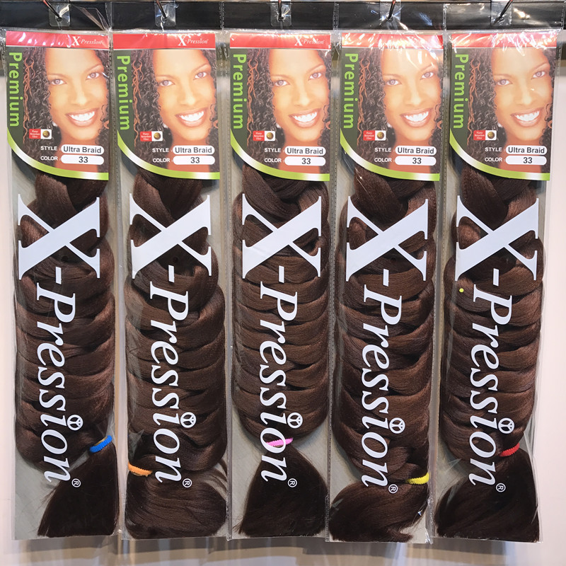XPression African Black Dreadlocks Wig Color Big Braid Wig Chemical Fiber Big Braid Hair Extension XPression African Black Dreadlocks Wig Color Big Braid Wig Chemical Fiber Big Braid Hair Extension