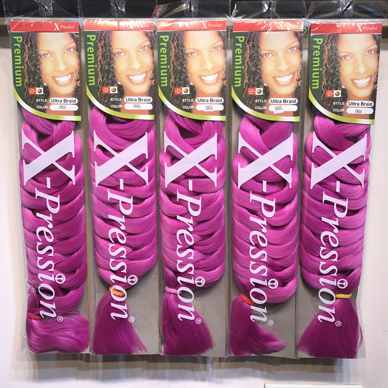 XPression African Black Dreadlocks Wig Color Big Braid Wig Chemical Fiber Big Braid Hair Extension XPression African Black Dreadlocks Wig Color Big Braid Wig Chemical Fiber Big Braid Hair Extension
