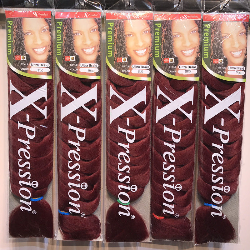 XPression African Black Dreadlocks Wig Color Big Braid Wig Chemical Fiber Big Braid Hair Extension XPression African Black Dreadlocks Wig Color Big Braid Wig Chemical Fiber Big Braid Hair Extension