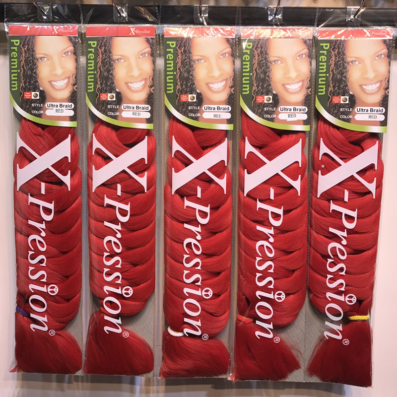 XPression African Black Dreadlocks Wig Color Big Braid Wig Chemical Fiber Big Braid Hair Extension XPression African Black Dreadlocks Wig Color Big Braid Wig Chemical Fiber Big Braid Hair Extension