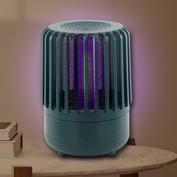 New Mosquito Killing Lamp UV UV Photovoltaic Electric Shock Mosquito Killer Battery Racket Two-in-One Mosquito Repellent