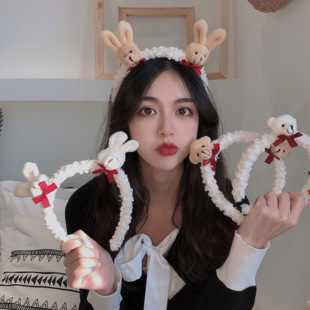 Korean New Hair Band Plastic Pattern Updo Gadget Four-Piece Hair Styling Tools Hair Extension Tool Hair Accessories