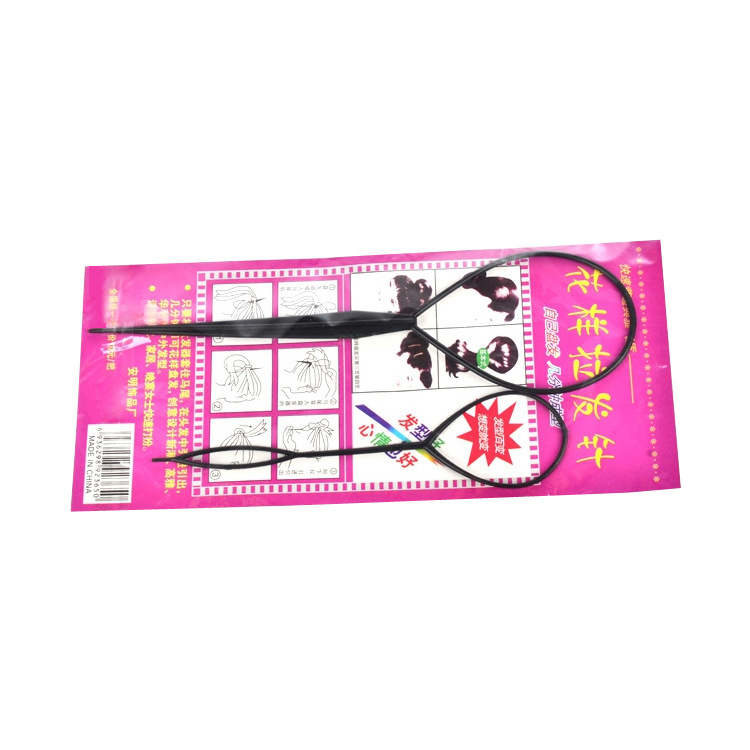 Portable Pattern Hair Puller Pin Updo Hair Extension Tool Portable Magic Hair Stick Pattern Hair Band