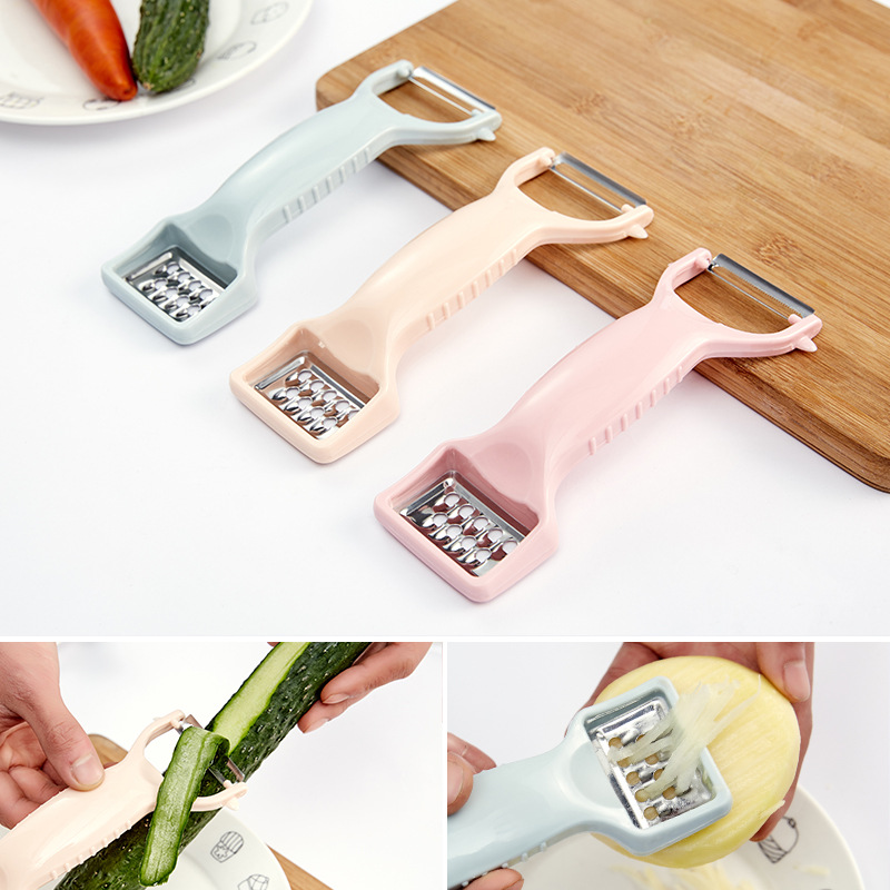Kitchen Multifunctional Paring Knife Fruit Peeler Potato Slicer Peeler Fruit Knife Apple Peeling Artifact