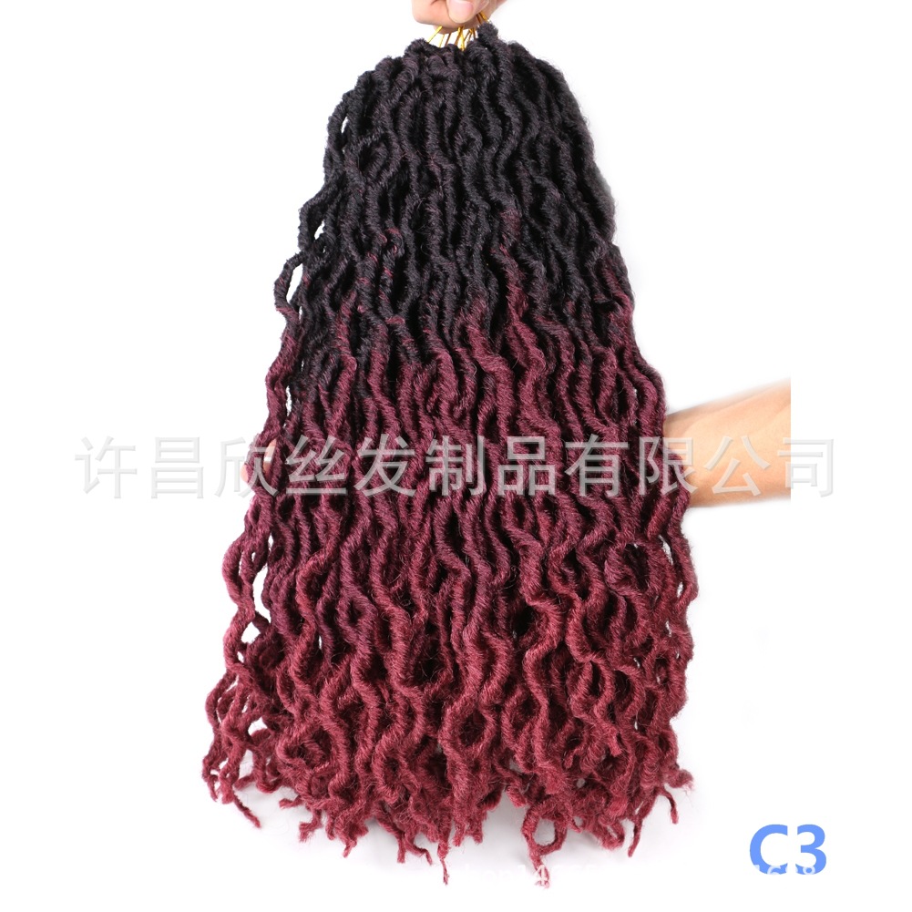 Cross-Border European and American African Dreadlocks Wig Crochet Hair Extension Gypsy Locs Hair Gypsy Chemical Fiber Wig Cross-Border European and American African Dreadlocks Wig Crochet Hair Extension Gypsy Locs Hair Gypsy Chemical Fiber Wig