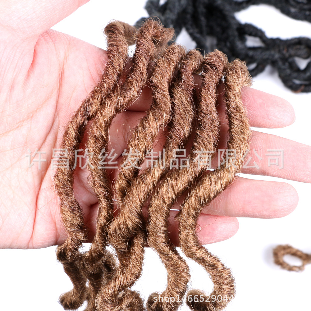 Cross-Border European and American African Dreadlocks Wig Crochet Hair Extension Gypsy Locs Hair Gypsy Chemical Fiber Wig Cross-Border European and American African Dreadlocks Wig Crochet Hair Extension Gypsy Locs Hair Gypsy Chemical Fiber Wig