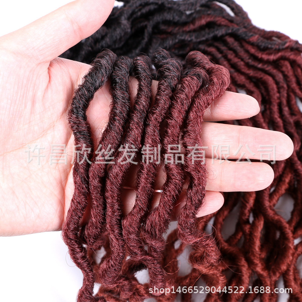 Cross-Border European and American African Dreadlocks Wig Crochet Hair Extension Gypsy Locs Hair Gypsy Chemical Fiber Wig Cross-Border European and American African Dreadlocks Wig Crochet Hair Extension Gypsy Locs Hair Gypsy Chemical Fiber Wig