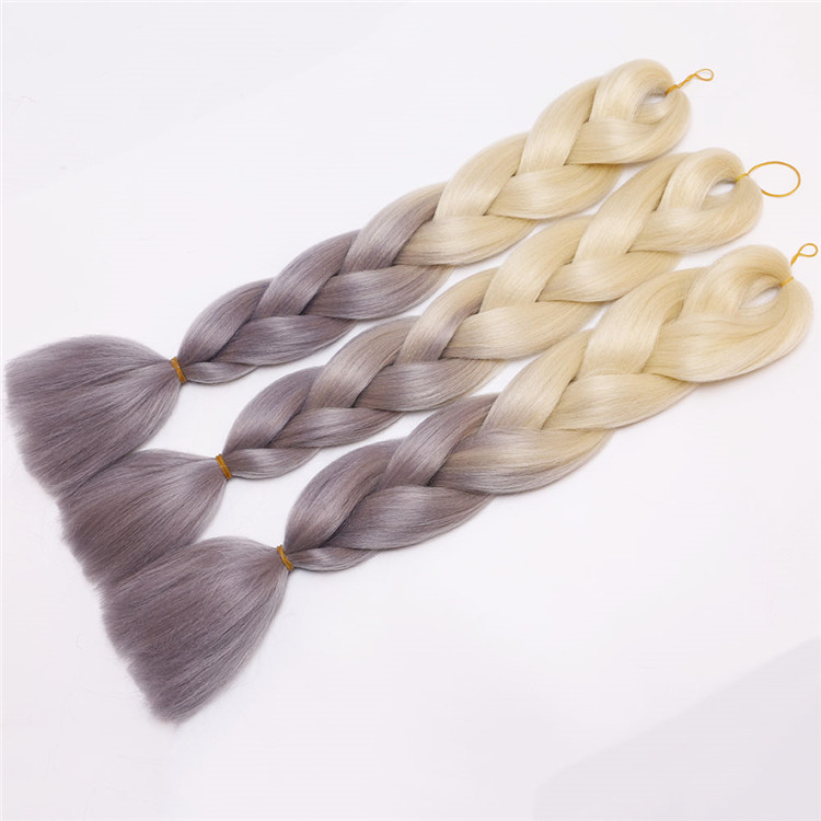 Wholesale African Braids Color Gradient Jumbo Braid Hair Temperature Silk Chemical Fiber Wig Extension Braids Wholesale African Braids Color Gradient Jumbo Braid Hair Temperature Silk Chemical Fiber Wig Extension Braids