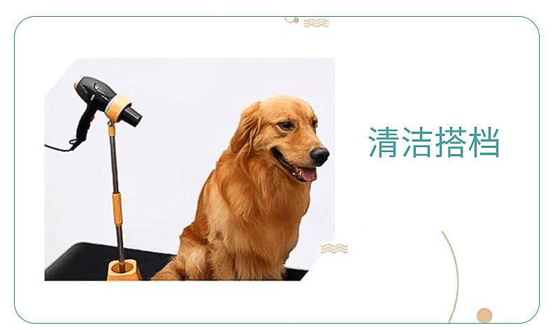 The factory supplies The lazy upgrade version of The free extension 180 degree rotating hair dryer pet finishing check