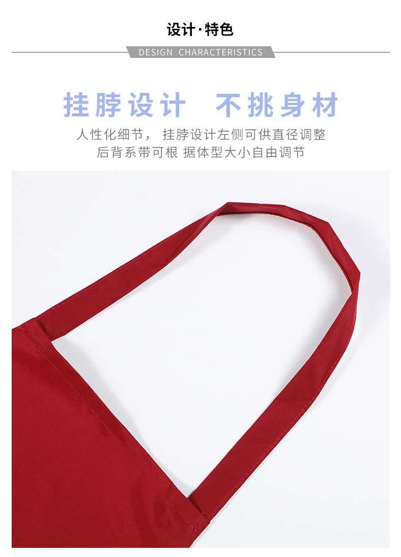 Life blue fashion simple wind apron kitchen dining room bakery apron men and women durable neck hanging home guard Life blue fashion simple wind apron kitchen dining room bakery apron men and women durable neck hanging home guard