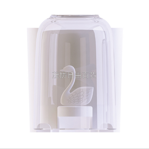 Creative Swan Wash suit, mouthwash cup, toilet brush holder, powerful suction cup, seamless non-staple toothbrush holder