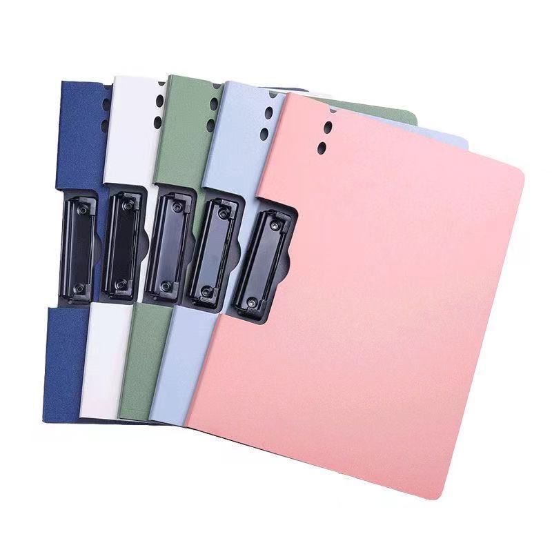 Office A4 Folder Student Test Paper Clip Info Booklet Plate Holder Storage Book Clip Office Supplies Plywood A3 Double Clip