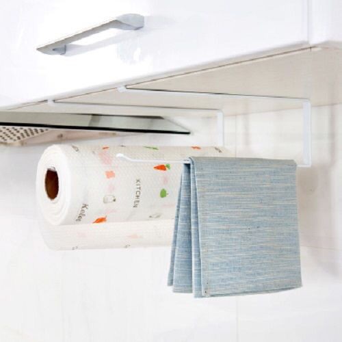 Iron Tissue Rack Roll Stand Simple Cabinet Hanging Storage Rack Cabinet Porting Plate Storage Rack Kitchen Paper Holder Iron Tissue Rack Roll Stand Simple Cabinet Hanging Storage Rack Cabinet Porting Plate Storage Rack Kitchen Paper Holder