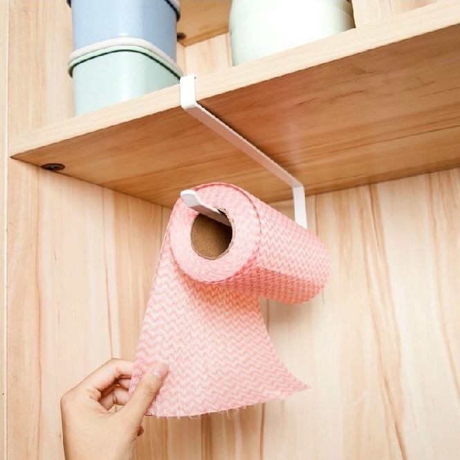 Iron Tissue Rack Roll Stand Simple Cabinet Hanging Storage Rack Cabinet Porting Plate Storage Rack Kitchen Paper Holder Iron Tissue Rack Roll Stand Simple Cabinet Hanging Storage Rack Cabinet Porting Plate Storage Rack Kitchen Paper Holder