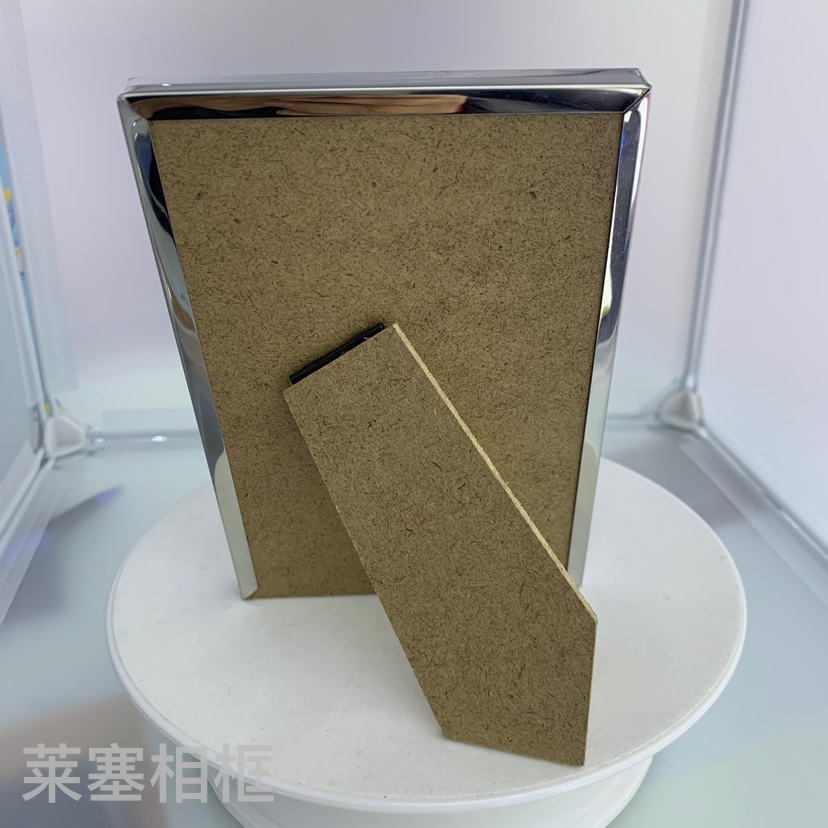 Romantic Couple Stainless Steel Glass Density Plate Creative Decoration Photo Living Room Bedroom Crafts Metal Photo Frame