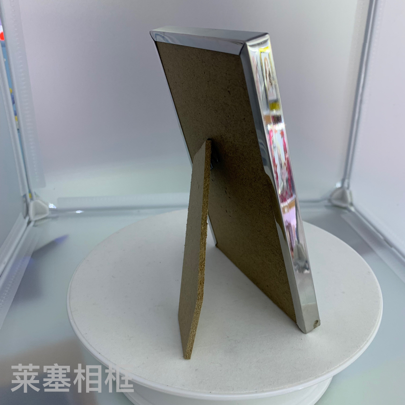 Romantic Couple Stainless Steel Glass Density Plate Creative Decoration Photo Living Room Bedroom Crafts Metal Photo Frame