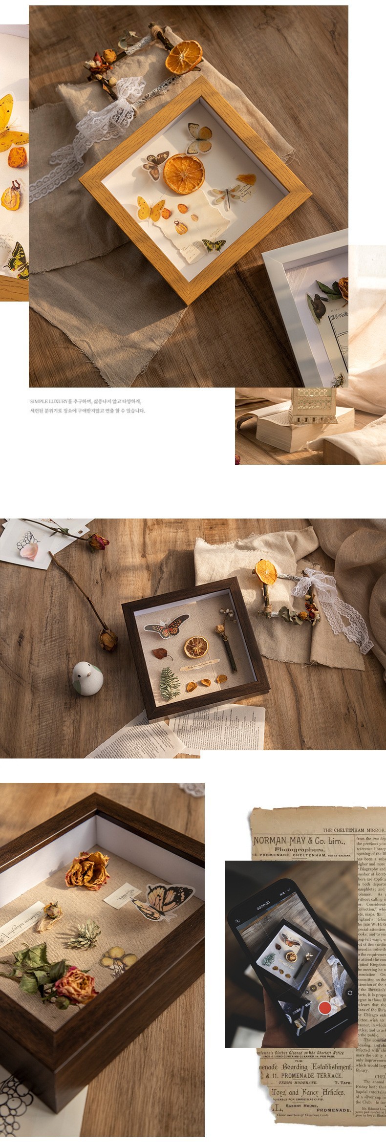Vintage Dried Flower Photo Frame Wooden Hollow Three-Dimensional Decoration Photo Frame Square Floral Dried Flower Picture Frame Animal and Plant Specimen Box Vintage Dried Flower Photo Frame Wooden Hollow Three-Dimensional Decoration Photo Frame Square Floral Dried Flower Picture Frame Animal and Plant Specimen Box