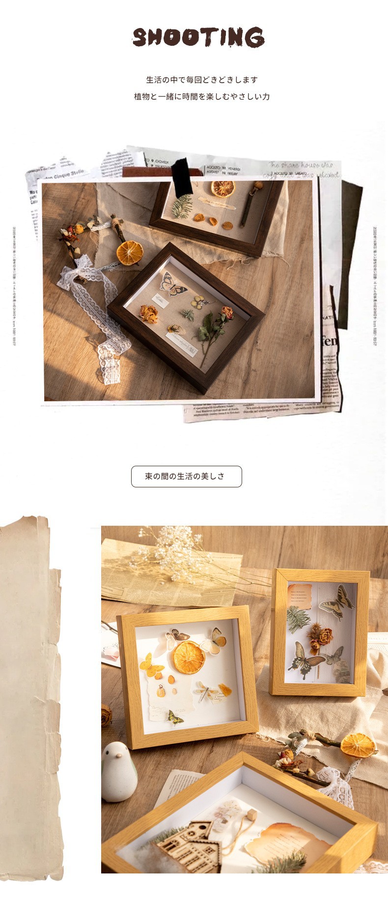 Vintage Dried Flower Photo Frame Wooden Hollow Three-Dimensional Decoration Photo Frame Square Floral Dried Flower Picture Frame Animal and Plant Specimen Box Vintage Dried Flower Photo Frame Wooden Hollow Three-Dimensional Decoration Photo Frame Square Floral Dried Flower Picture Frame Animal and Plant Specimen Box