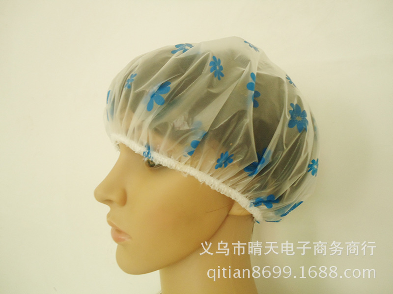 Printed rural style waterproof bath cap dust cap care mask makeup cap environmental EVA adult bath cap Printed rural style waterproof bath cap dust cap care mask makeup cap environmental EVA adult bath cap