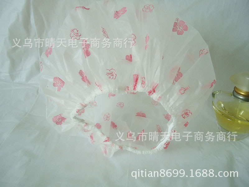 Printed rural style waterproof bath cap dust cap care mask makeup cap environmental EVA adult bath cap Printed rural style waterproof bath cap dust cap care mask makeup cap environmental EVA adult bath cap