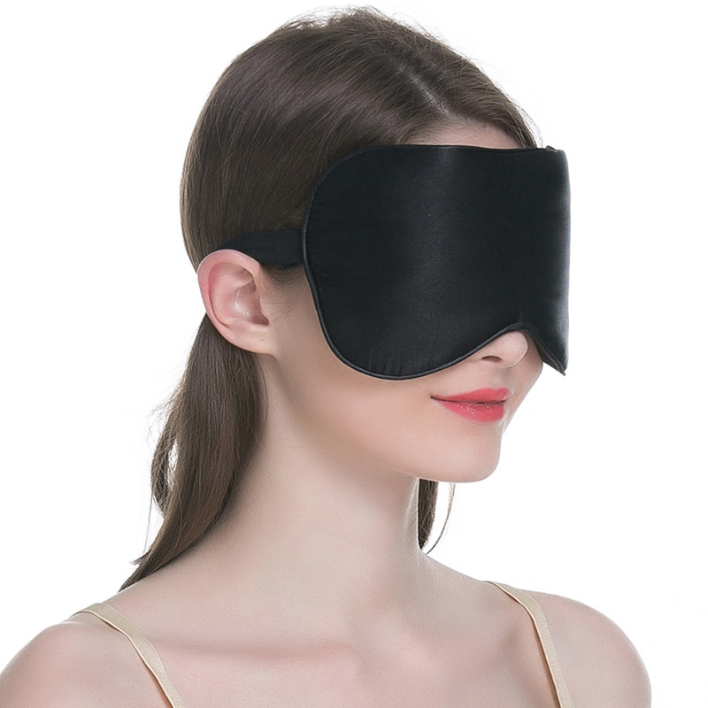 Amazon offers 100 silk Sleep mask Silk eye eye black Amazon offers 100 silk Sleep mask Silk eye eye black